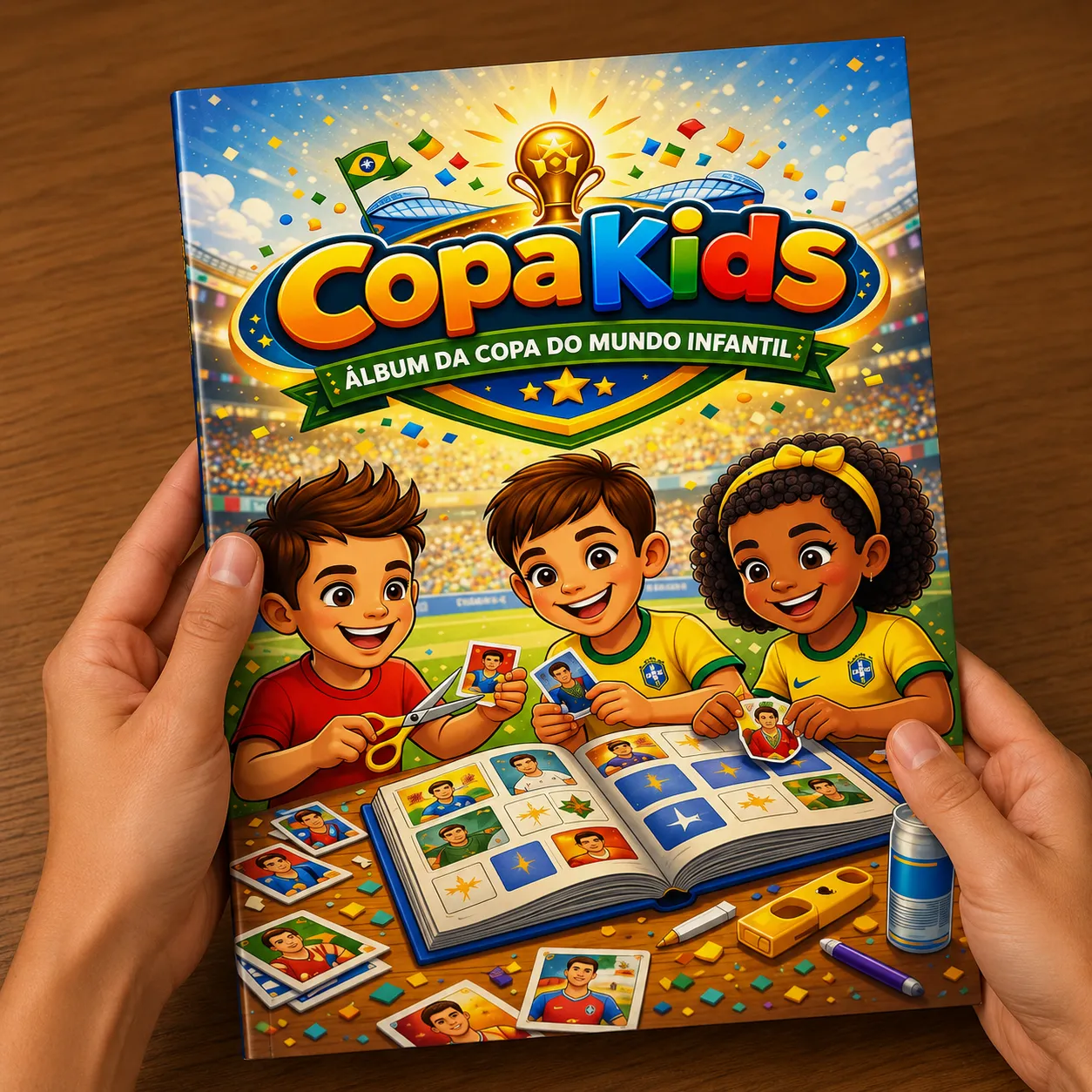 CopaKids — Álbum de Figurinhas Completo